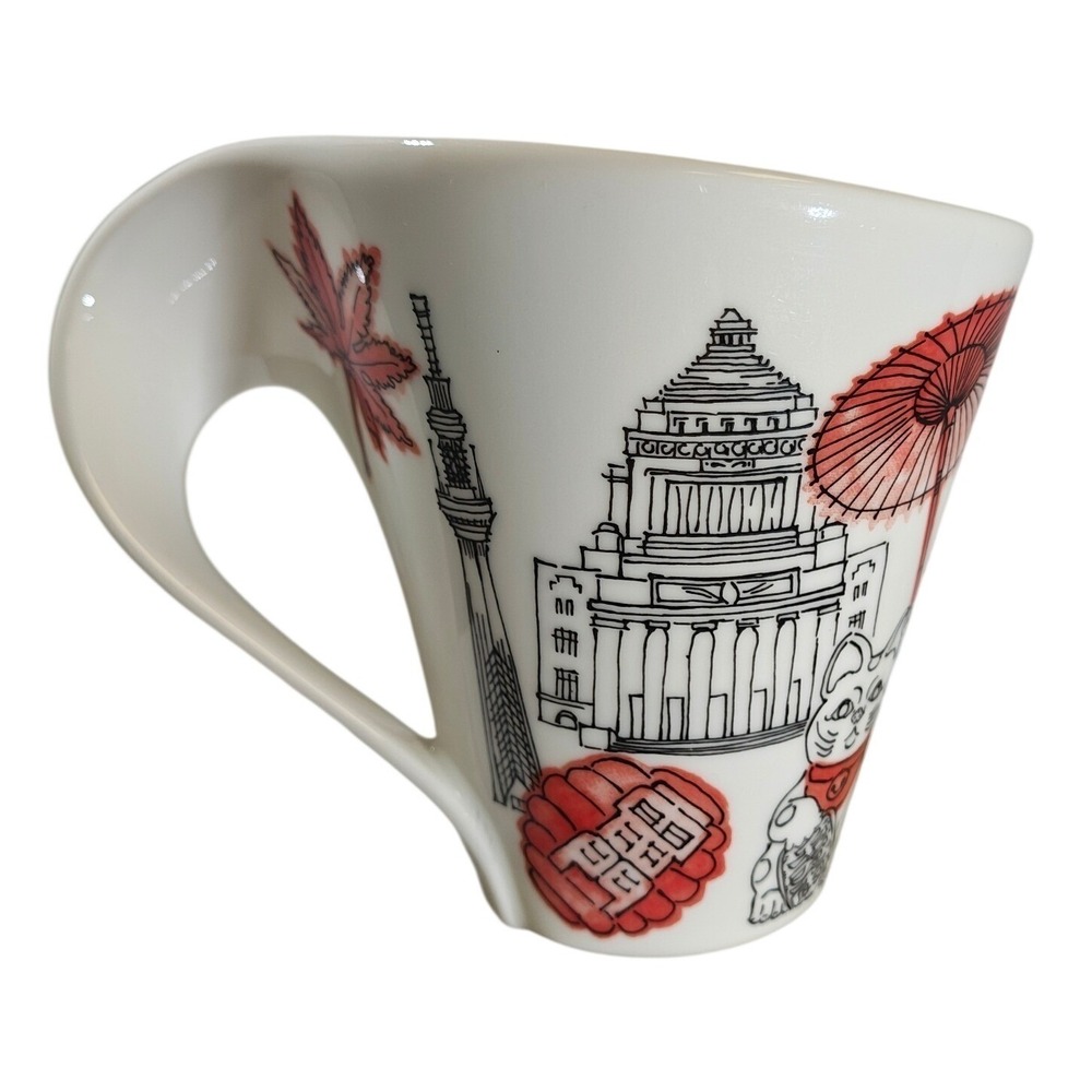 Villeroy & Boch NewWave Caffe Tokyo Mug Premium Porcelain Japan City Landmarks